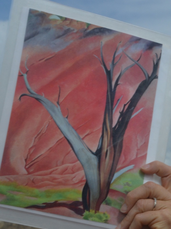 O'Keeffe painting tree
